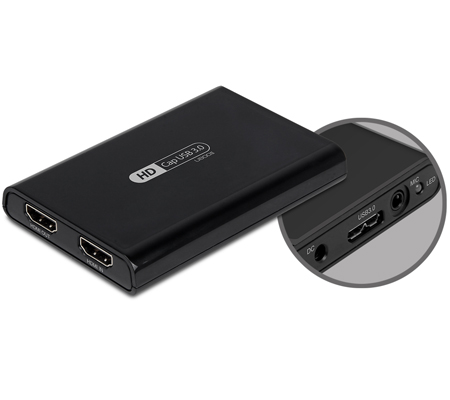 4K USB HDMI Video Capture Card – Live Streaming Record  (U800-II)